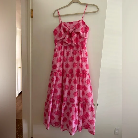 knee length dresses for ladies The Playa Button Up Midi Dress – J.Marie Collections main image 0